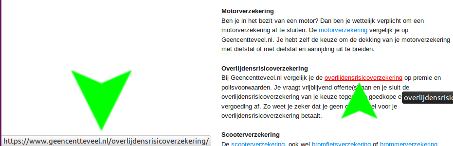 Internetoplichting of internetfraude: Check de naam van de link op je pc